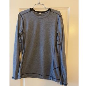 Lululemon Medium Men's Long Sleeve Gray